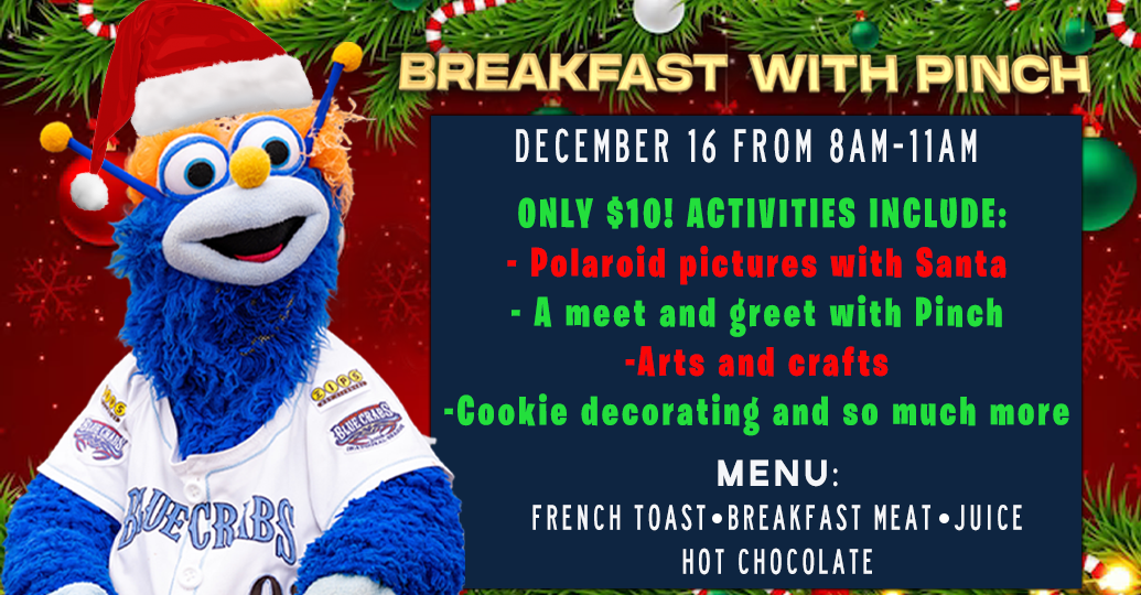 Breakfast With Pinch Returns On Dec. 16th!